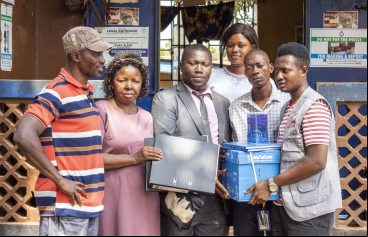 Elecciones en Sierra Leona. Foto: Manos Unidas