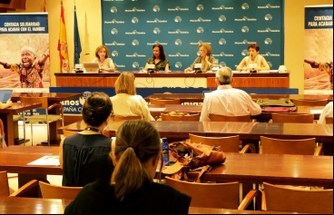 Rueda de prensa de presentación de la Memoria 2021 de Manos Unidas - Foto Javier Mármol