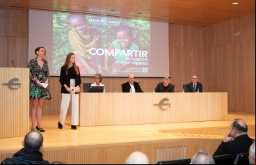 Presentación de la Campaña "COMPARTIR ES NUESTRA MAYOR RIQUEZA" en Zaragoza