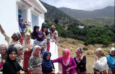Ellas, mujeres en Marruecos.