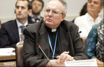 Monseñor Chica Arellano. Foto: ONU