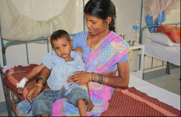 Centro de salud Snehadeep en India