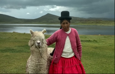 Mujeres productoras alpaca Foto: Manos Unidas/ Mariana Ugarte