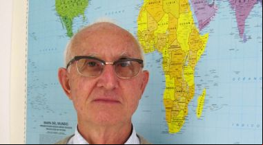 Padre Jesús Jimeno, miembro de los "Misioneros de África"