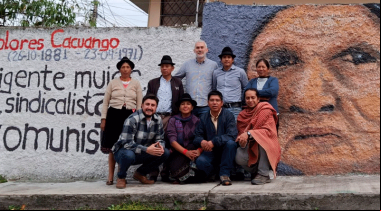 Tejiendo puentes en Ecuador para una cultura de paz. Fotografía: Paco Llorente Gómez | Manos Unidas