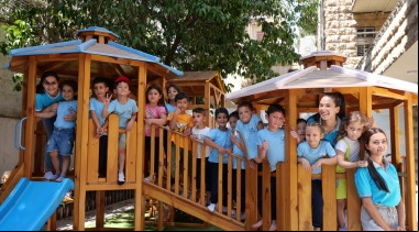 Campamento en Alepo. Foto: Maristas Azules/Manos Unidas en Siria. 