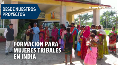 Proyecto de formación para mujeres tribales en India