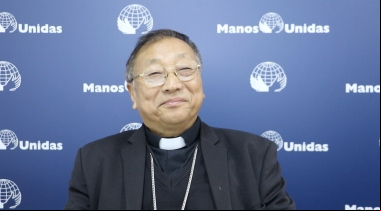 Monseñor Linus Neli, Arzobispo de Manipur. Fotografía: Javier Huesa. Manos Unidas.