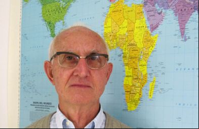 Padre Jesús Jimeno, miembro de los "Misioneros de África"
