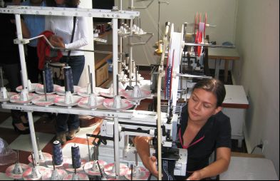 Taller de la fundación "Vida y Esperanza".