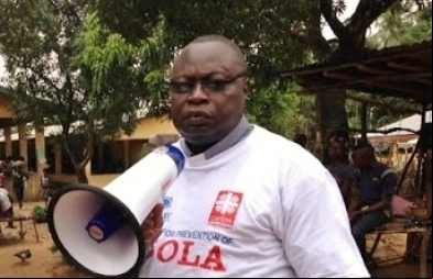 Father Peter Konteh. Sierra Leona. Foto: Manos Unidas