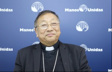 Monseñor Linus Neli, Arzobispo de Manipur. Fotografía: Javier Huesa. Manos Unidas.