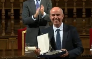 Patricio Larrosa - Premio de Derechos Humanos Rey de España - Foto ACOES