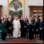 Foto grupal tomada tras la celebración de la audiencia. Fotografía: Vatican Media