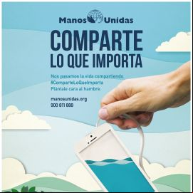 Nos pasamos la vida compartiendo. Comparte lo que importa
