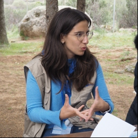 Sara Gómez, una de las voces de la juventud de Manos Unidas. Foto: Manos Unidas. 