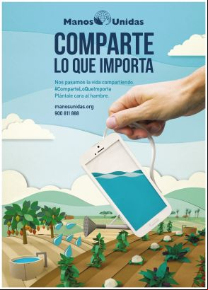 Nos pasamos la vida compartiendo. Comparte lo que importa